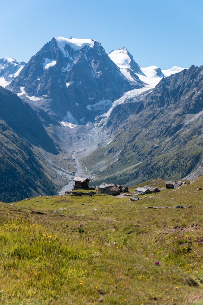 Randonnées en Val d'Hérens, randonnées à Arolla : remointse de pra gra
