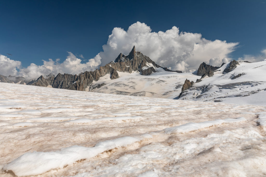 traversée de la vallée blanche avec la compagnie des guides de chamonix