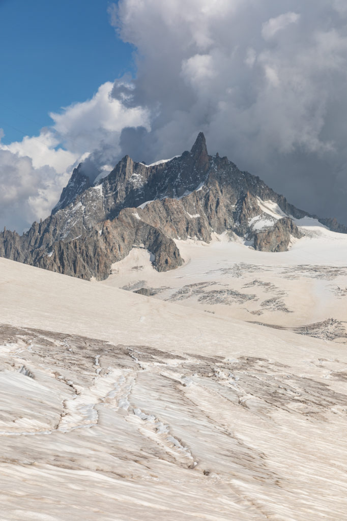 traversée de la vallée blanche avec la compagnie des guides de chamonix