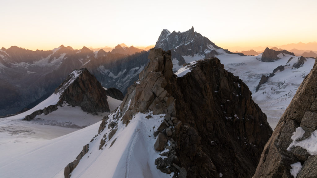 Première fois en alpinisme avec la compagnie des guides de Chamonix