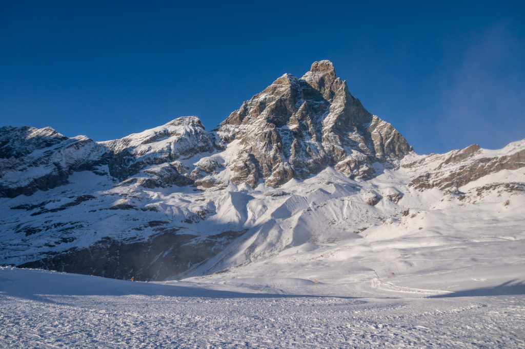 Article de blog sur un séjour en vallée d'Aoste : skier à Cervinia