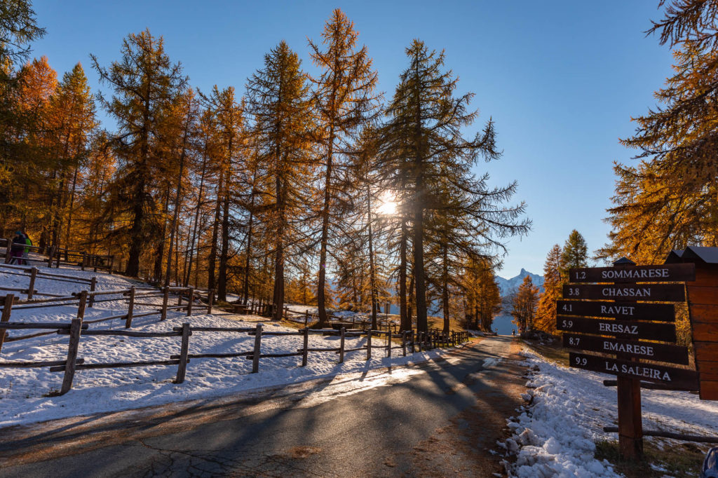 Que voir, que faire en vallée d'Aoste ? Séjour d'automne à Aoste. Blog sur Aoste, Cervinia, Courmayeur