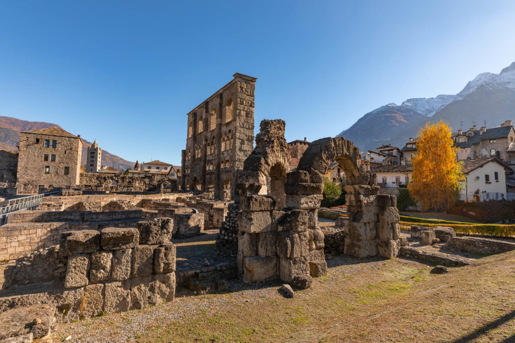 Que voir, que faire en vallée d'Aoste ? Séjour d'automne à Aoste. Blog sur Aoste, Cervinia, Courmayeur