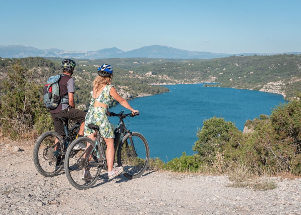 vélo en provence gréoux esparron vtt verdon