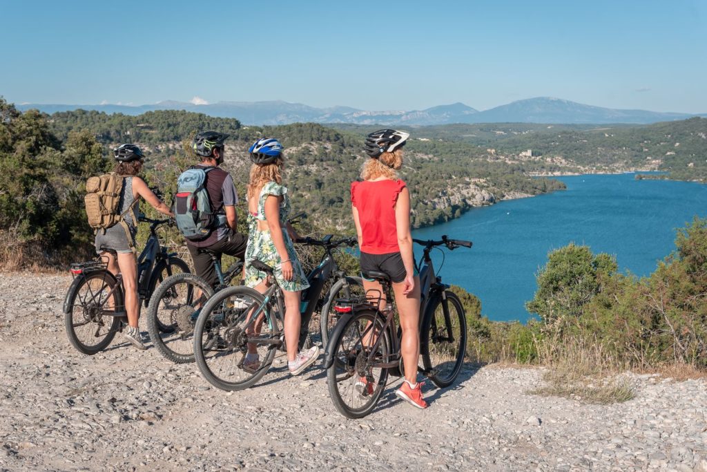 vélo en provence gréoux esparron vtt verdon