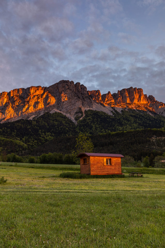 Randonnées en Diois, au sud du Vercors, avec vue sur le Mont Aiguille