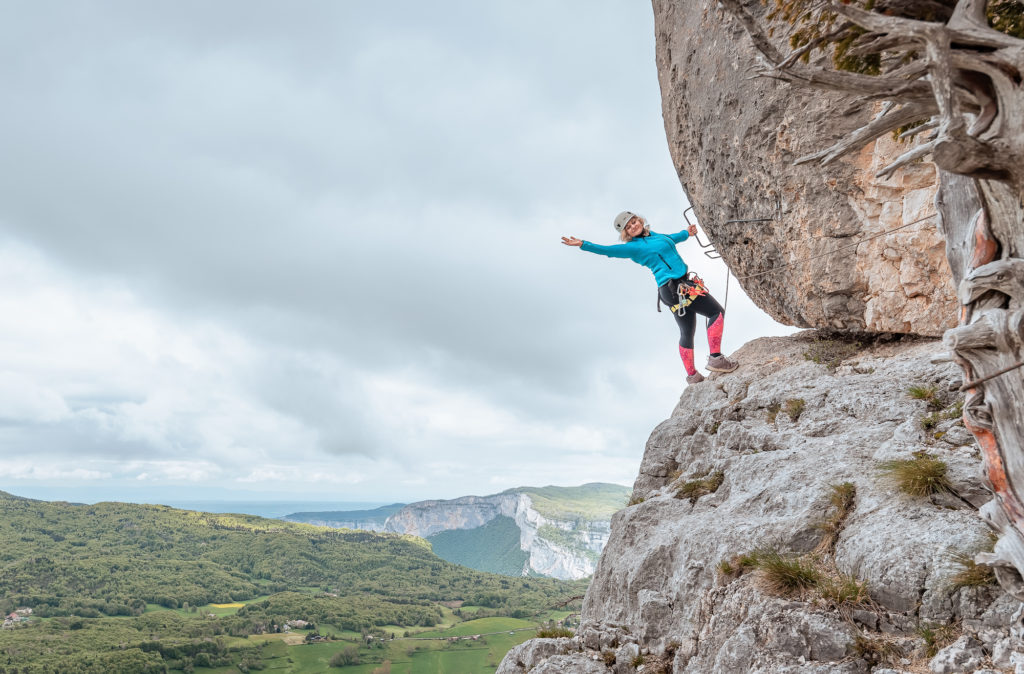 Que voir et que faire dans le Vercors drômois ? Via corda de Saint Martin en Vercors