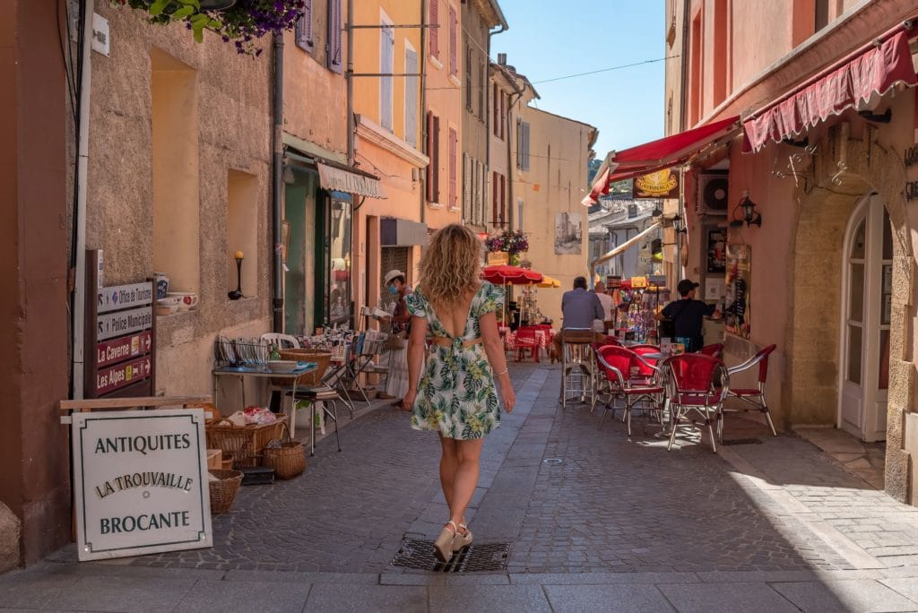 Gréoux les Bains, en Provence, au coeur du Verdon