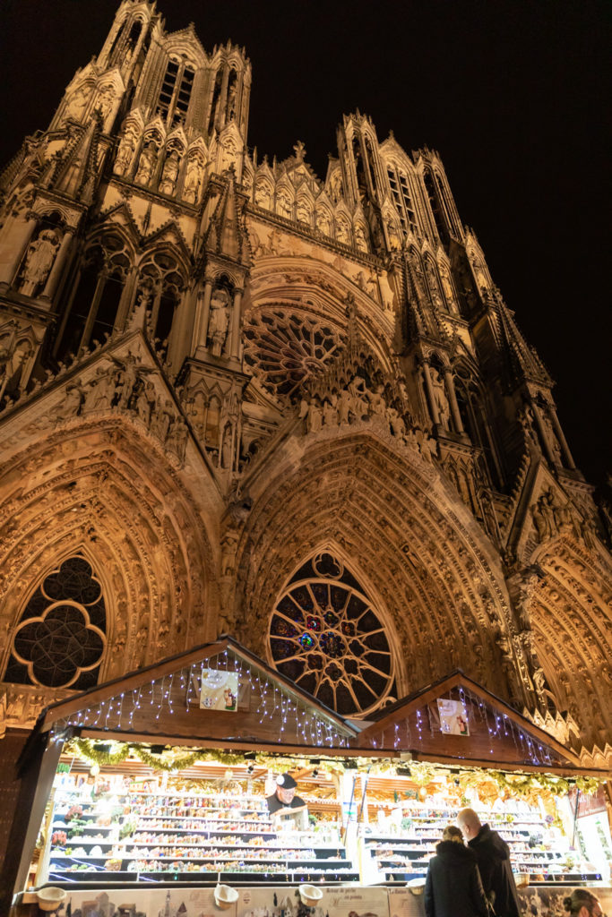 Visiter la Champagne en décembre : marché de Noël de Reims