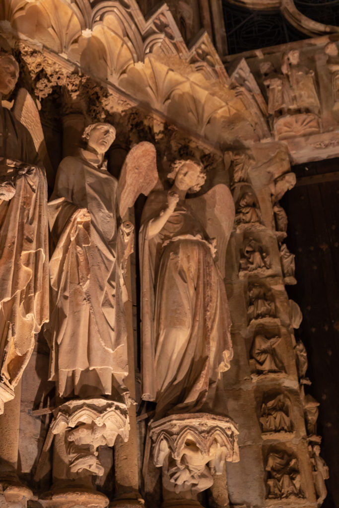 Visiter la champagne en automne ou à Noël : la cathédrale de Reims