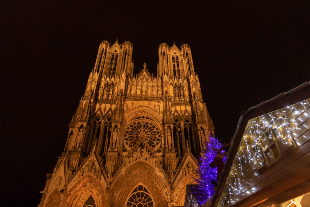Visiter la Champagne en décembre : marché de Noël de Reims
