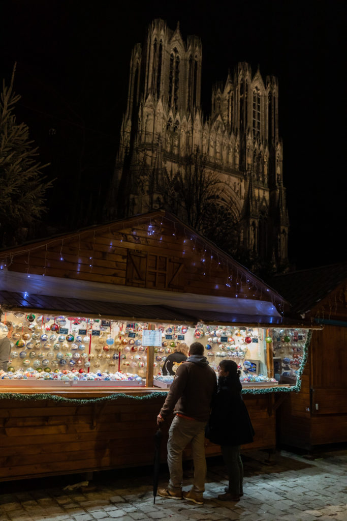 Visiter la Champagne en décembre : marché de Noël de Reims