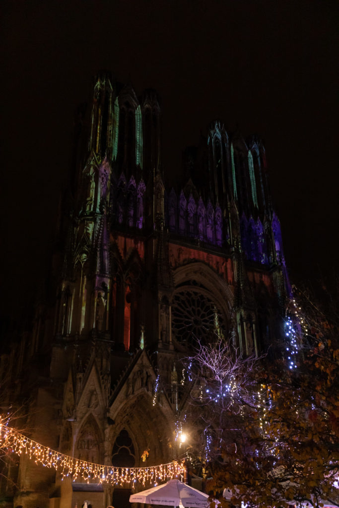 Visiter la Champagne en décembre : marché de Noël de Reims