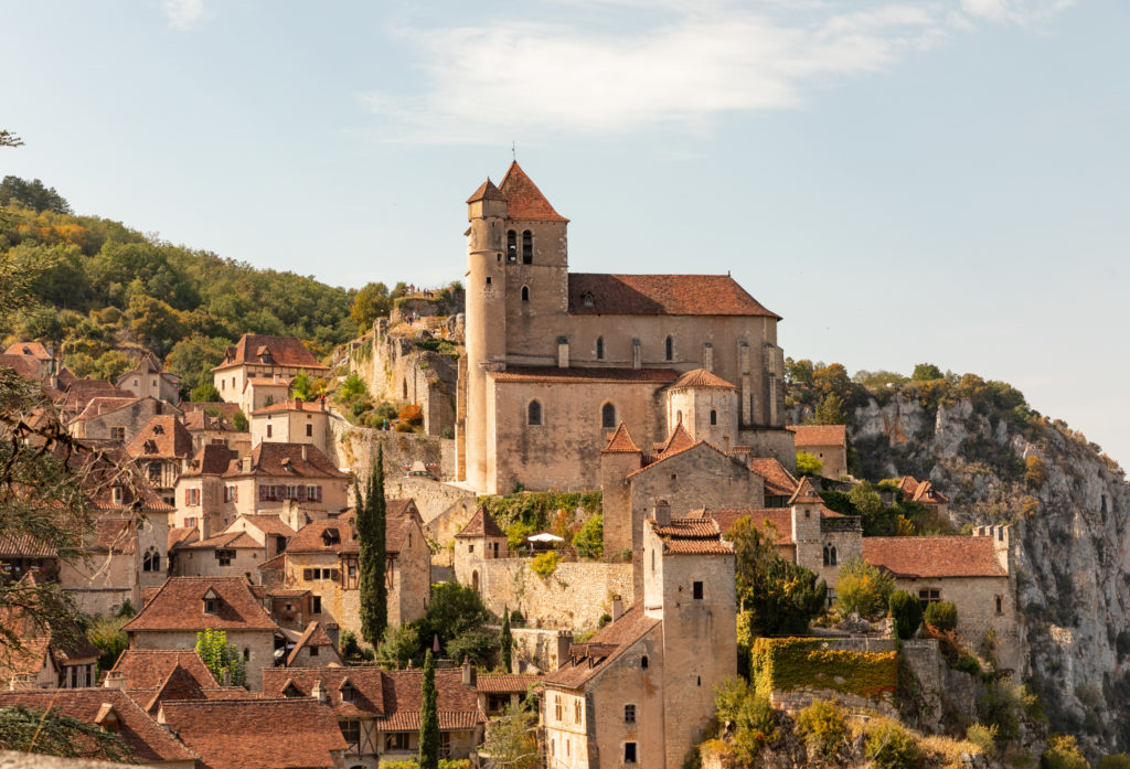 Sur les chemins de Saint Jacques dans le Lot : GR65, variante du Célé, variante de Rocamadour. 