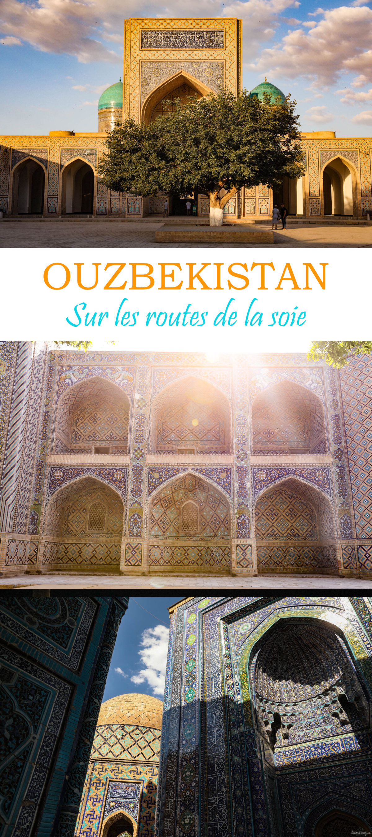 Un voyage de légende en Ouzbékistan sur les steppes de la soie, entre Samarcande, Boukhara, la steppe et les montagnes. #ouzbekistan