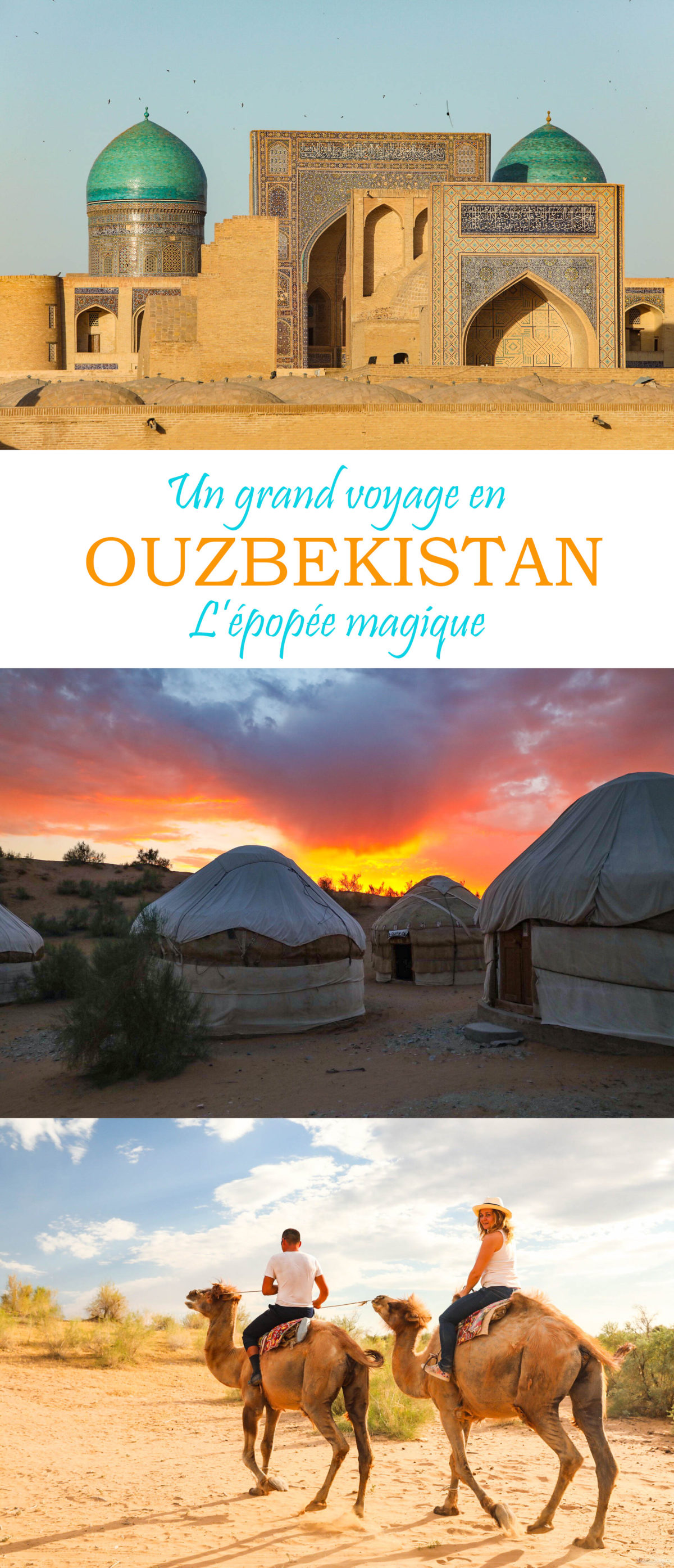 Un voyage de légende en Ouzbékistan sur les steppes de la soie, entre Samarcande, Boukhara, la steppe et les montagnes. #ouzbekistan