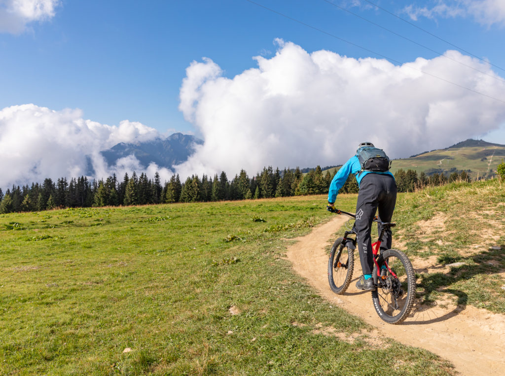 Que faire aux Saisies ? VTT de descente