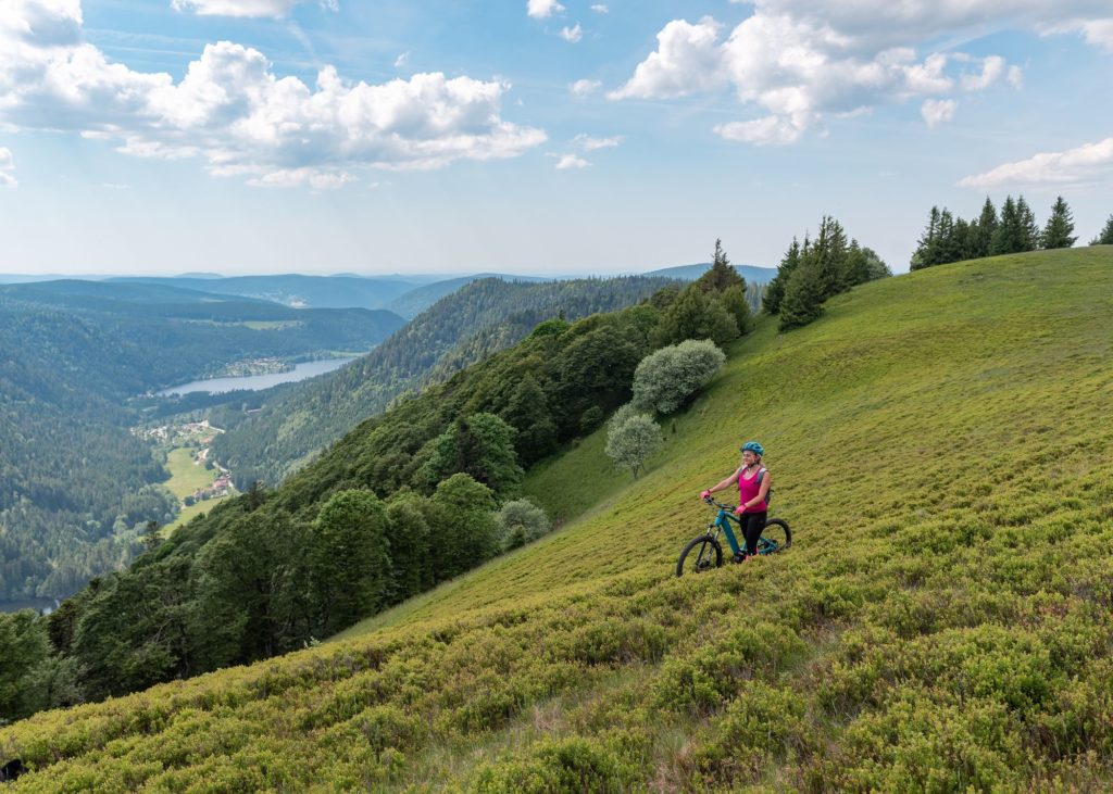 vtt hautes vosges gerardmer longemer retournemer haut gazon