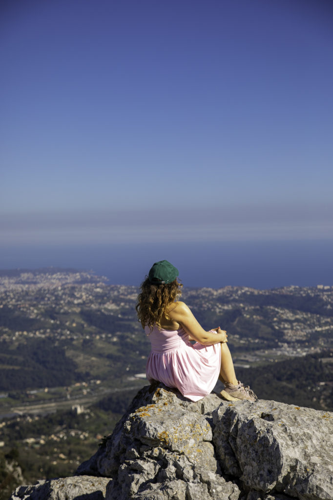 Baou de Saint Jeannet avec mon chien